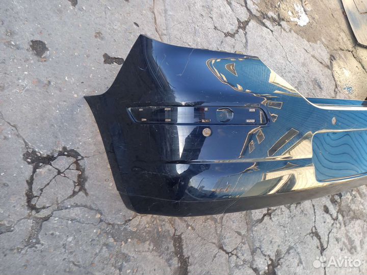 Задний бампер Tiida C11 хетчбек