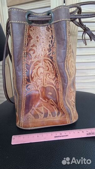 Кожаная женская сумочка