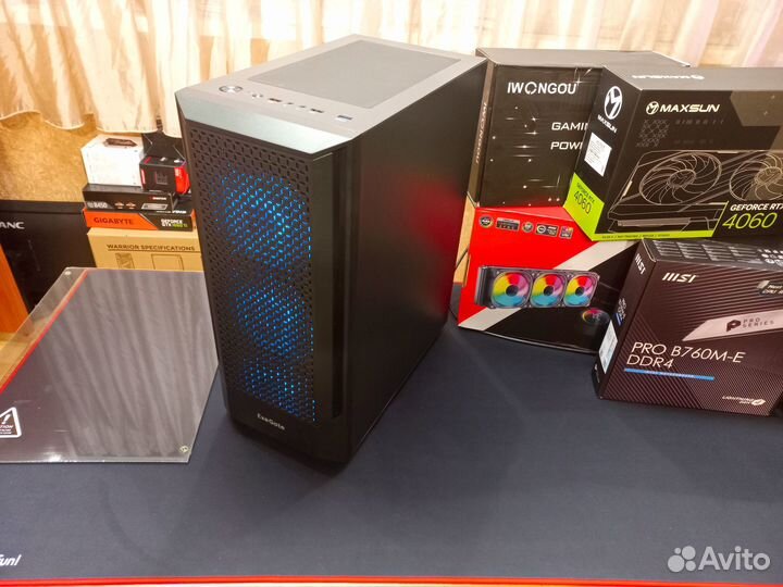 Игровой i5 12400F/B760/ RTX 4060/ DDR4 16Gb/ SSD M