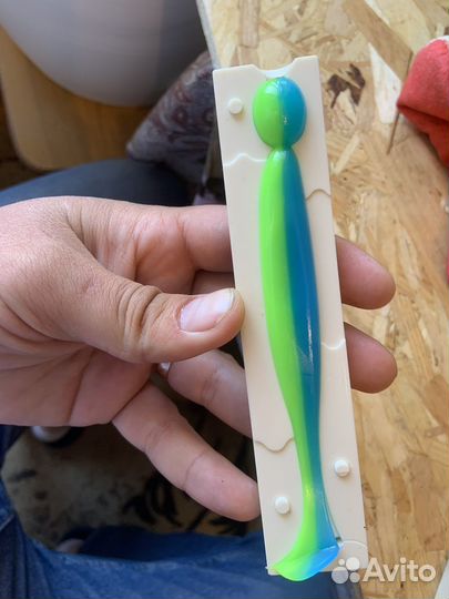 Силиконовые приманки ручной работы