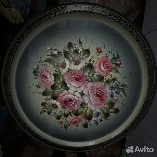 Поднос Жостово D 50см