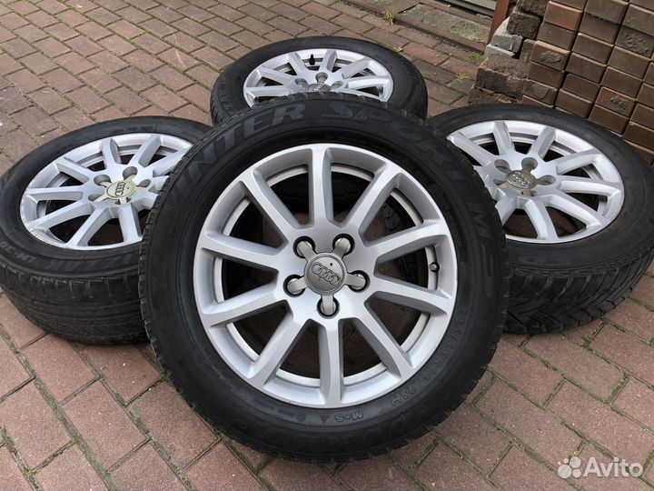 Диски R16 Audi 5x112 с резиной