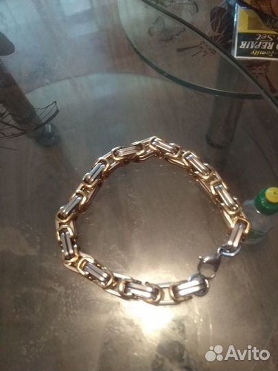 Браслет мужской металл