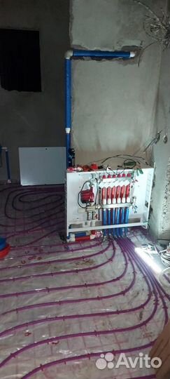 Водяной теплый пол, монтаж отопления