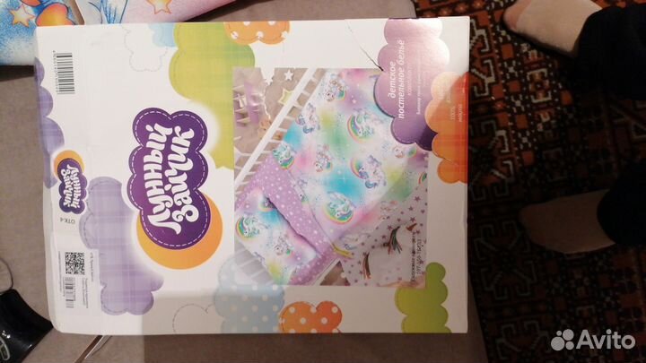 Детское постельное белье в детскую кроватку