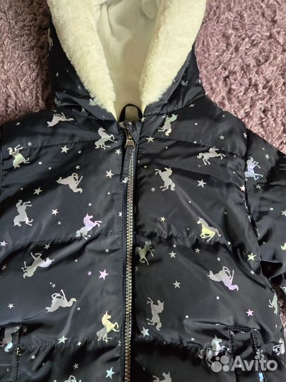 Зимняя куртка для девочки 110