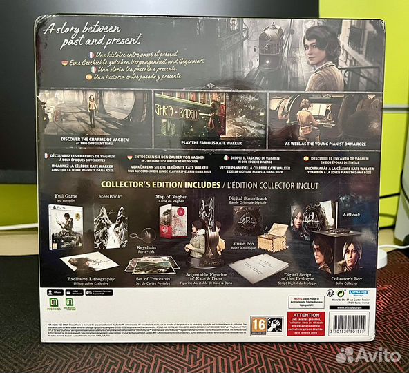 Syberia the world before ps5 Collector's Edition