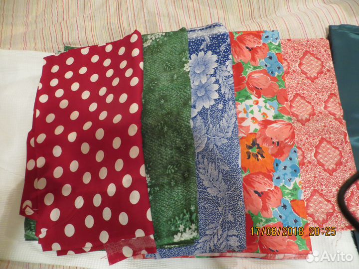 Отрезы тканей для пошива И творчества