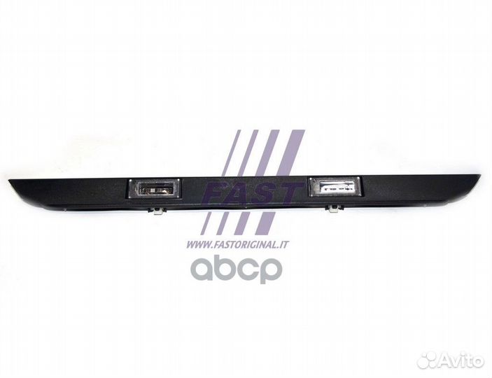 Планка освещения номерного знака в сборе с фона