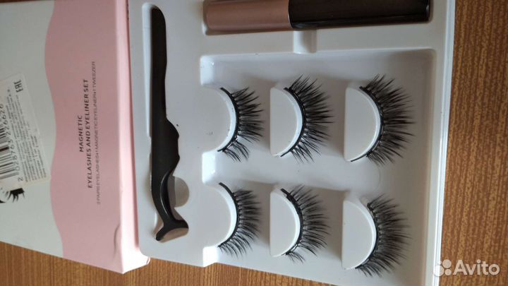 Накладные ресницы магнитные