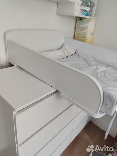 Пеленальный столик на комод