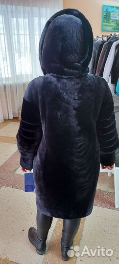 Шуба мутон