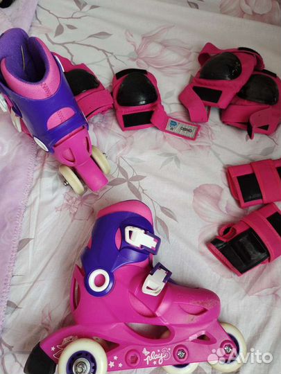 Роликовые коньки 4-6лет