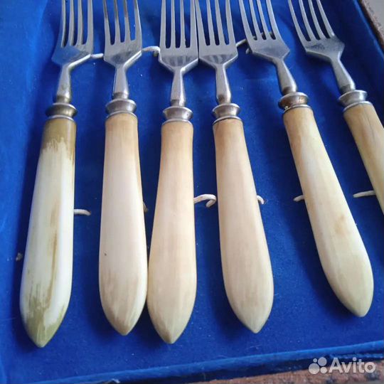 СССР столовый набор ножи и вилки по 6шт. в коробке
