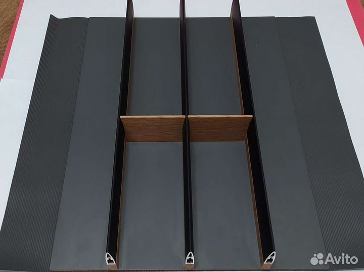 Лоток для столовых приборов массив + алюминий