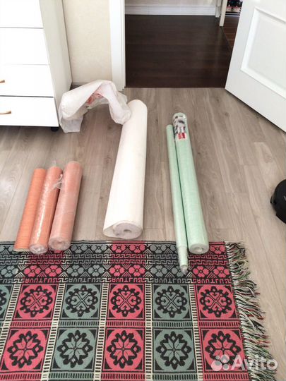 Обои остатки