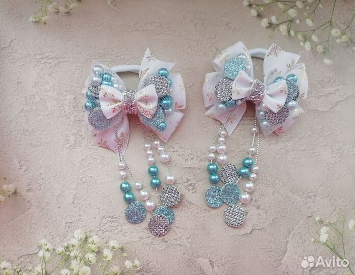 Резинки для волос ручной работы