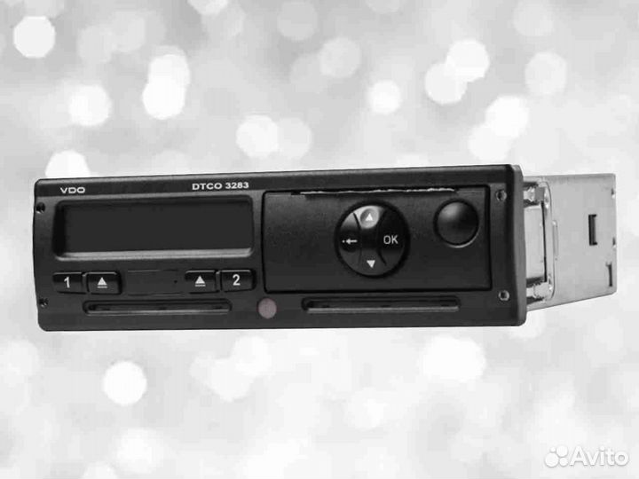 Тахограф VDO с чипом скзи.С калибровкой