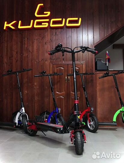 Электросамокат Kugoo g1 полный привод