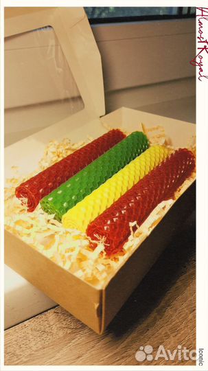 Волшебные и ароматные свечи из вощины