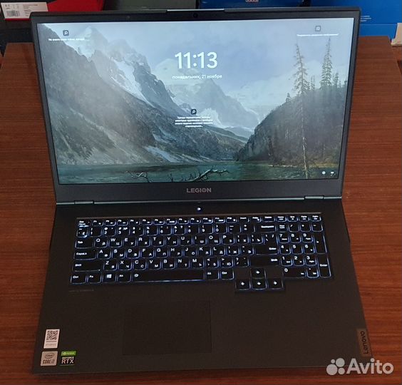 Ноутбук legion 5 i7 10gen 17