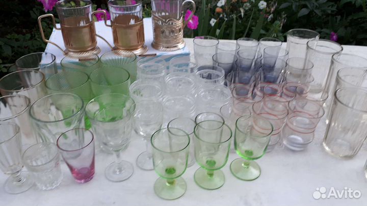 Стаканы Рюмки Графины