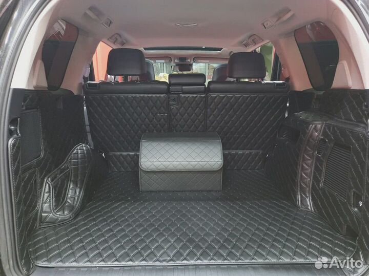 3D Коврики Тойота Прадо 150 Экокожа Салон Багажник