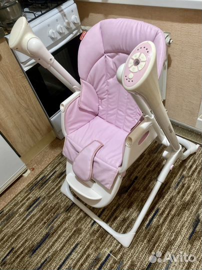 Стульчик качели для кормления 3 в 1. 0+