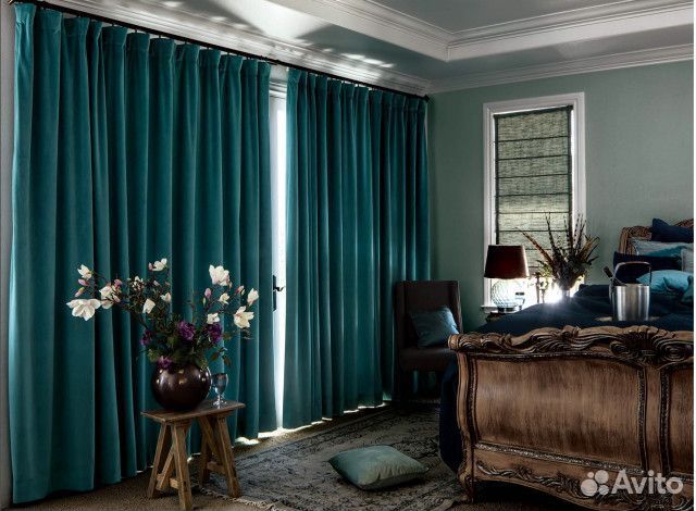 Роскошные бархатные шторы
