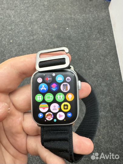 Часы Apple Watch S8 Silver 45 mm