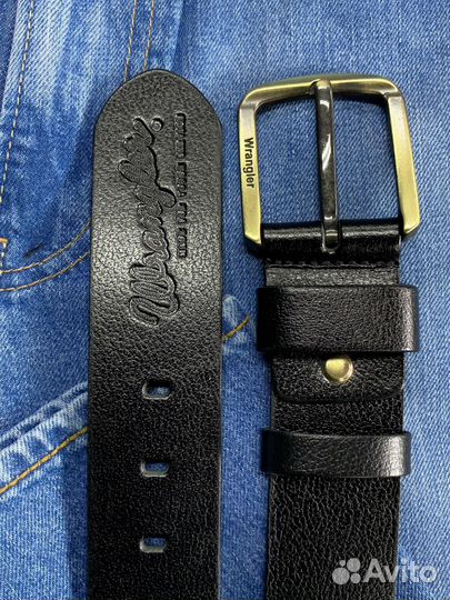 Ремень кожаный Wrangler