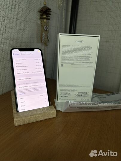 iPhone X, 256 ГБ