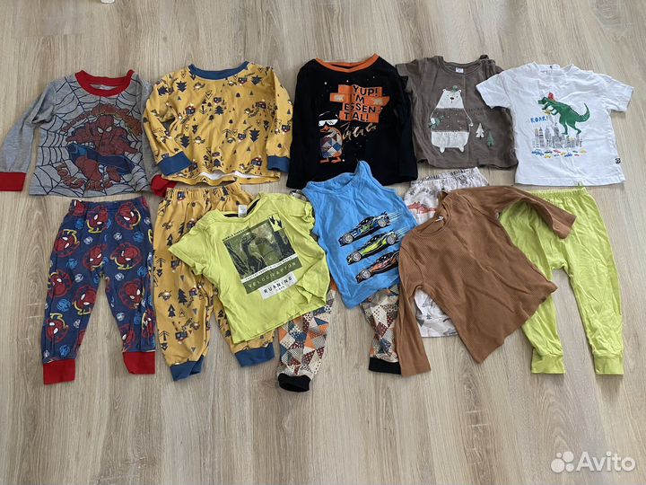 Вещи пакетом для мальчика 80 92