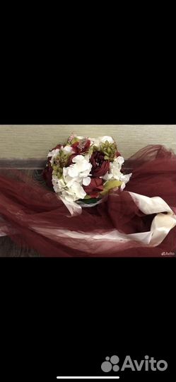 Свадебные украшения на машину б/у