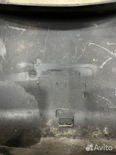 Воздуховод передней панели bmw e46 coupe M tech