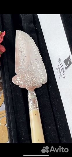 Лопатка-нож для торта.Винтаж.Франция