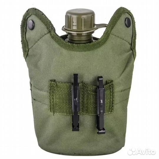 Фляга армейская US 2в1 Olive