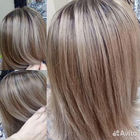 Модное окрашивание волос