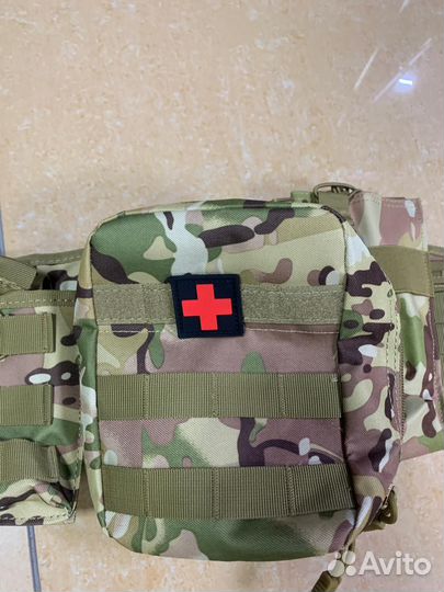 Пояс тактический разгрузочный с подсумками