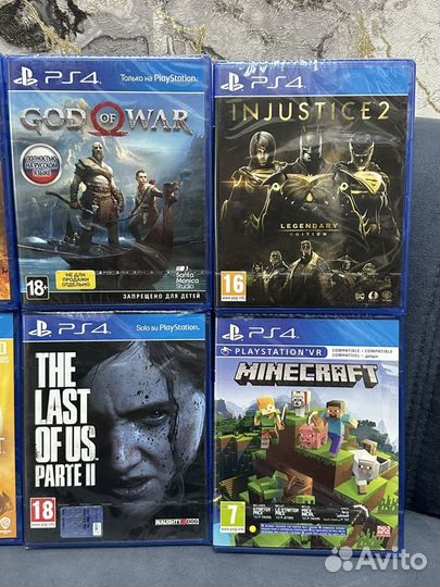 Новые диски для PS4