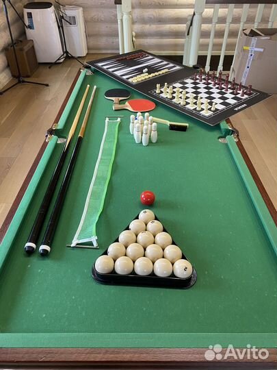 Бильярдный стoл дeтcкий «Фopтунa» / 6фута
