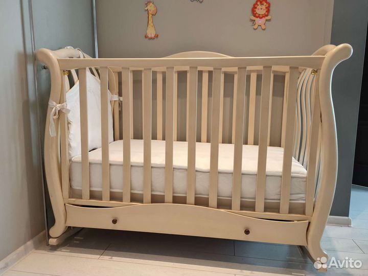 Детская кроватка baby italia