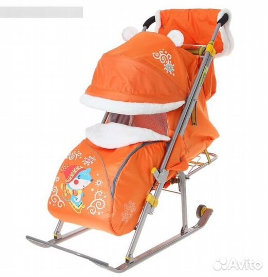Санки коляска ника