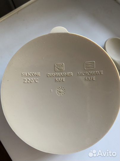 Детская посуда силиконовая