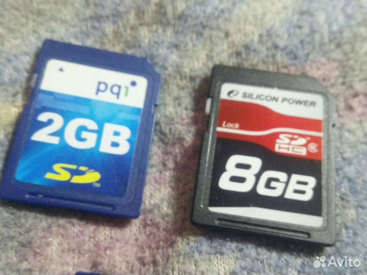 Карта памяти sdhc 2/8gb