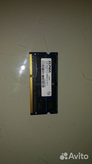 Оперативная память ddr3, ddr3l sodimm