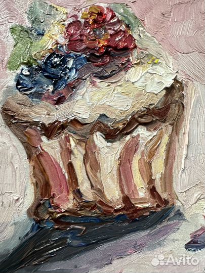 Картина маслом цветы