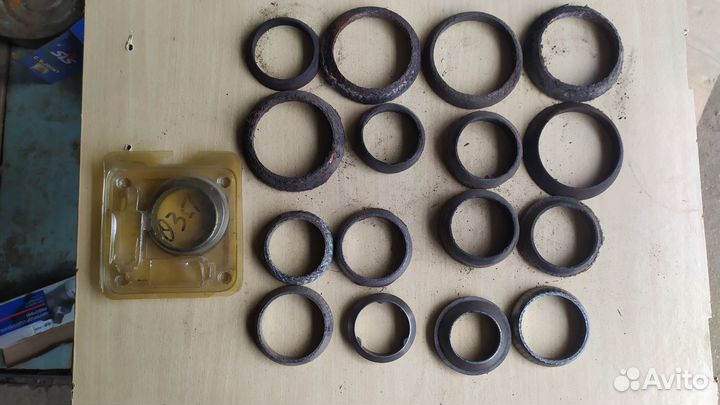 Кольца уплотнительные на выхлопную