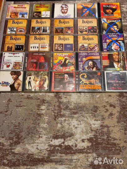 CD MP3 музыкальные диски пакетом