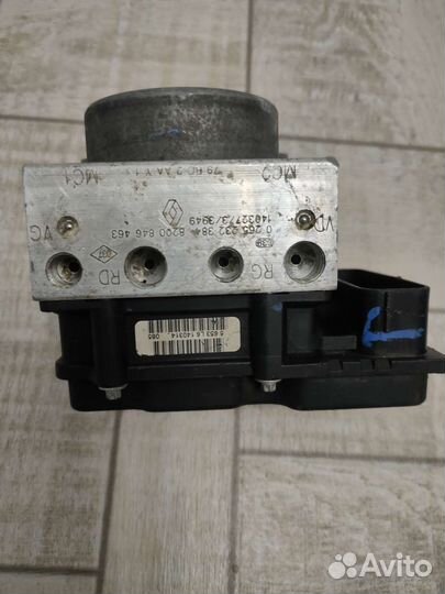 Блок ABS renault duster 2WD/4WD